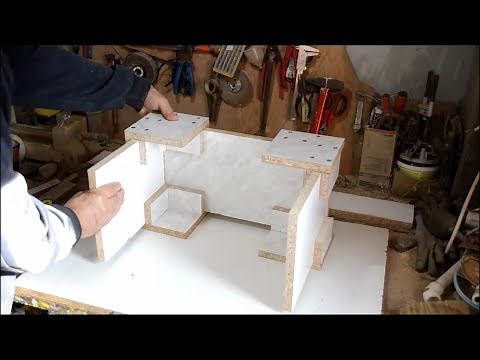 How to make a simple tool for joining plywood (chipboard)