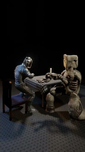 Dating SCP-173 Pt. 2 #scp #scpfoundation #cute