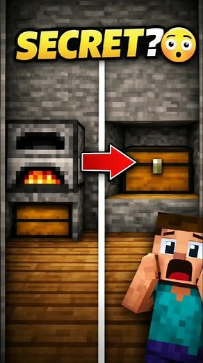 MINECRAFT Hidden Redstone Build 😱