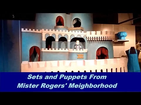 Mister Rogers' Neighborhood - Sets and Puppets on Display