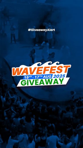 Wet’nJoy Lonavala on Instagram: "#GiveawayAlert ‼️ Win 10 FREE TICKETS to Wavefest 2025 at Wet’nJoy Waterpark, Lonavala 🥳 Here’s how to participate: 1️⃣ Comment on this reel & tag 3 friends you’d love to take along 2️⃣ Follow @wetnjoy - it’s a must! 3️⃣ Don’t skip any step Five lucky winners will receive two tickets each to Wet’nJoy for Wavefest 2025 🎁 🤩Giveaway open till 11th August 2025 📣 Winners will be announced on 12th August 2025 Participate now! 🥳 #wetnjoy #wetnjoylonavala #wetnjoywa