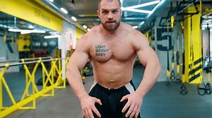 Bald Bodybuilder Exercising Gym Raises Barbell Stock Footage Video (100% Royalty-free) 1102133707 | Shutterstock