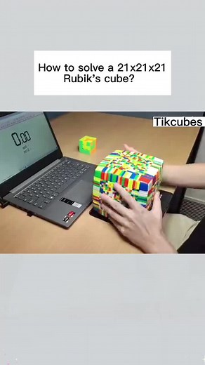 Challenging Rubik's Cube Solve: 21x21x21 Cube Tutorial