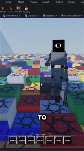 day 6 of making a Roblox horror game #dev #devlog #roblox #robloxstudio #gamedev #gamedevelopment