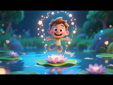 Freddy the Flying Frog 🐸 | Soaring Frog Song for Kids | Fun Jungle Rhyme for Toddlers