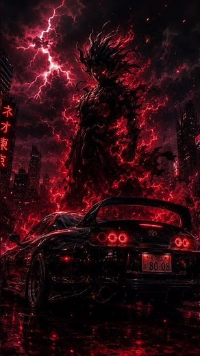 Dark Neon Car Wallpapers 8K | Luxury & JDM Aesthetic