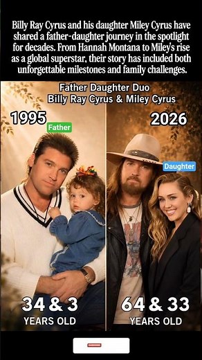 Billy Ray Cyrus & Miley Cyrus: A Father-Daughter Bond That Grew Up in the Spotlight