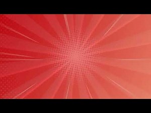 Orange Anime Comic Background Animated Video Loop | Copyright-Free | Full HD