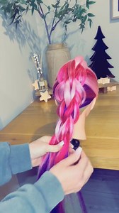 3D Pull Through Braid 🩷 #braids #pullthroughbraid #hairtutorial | Gemma Browns Braids