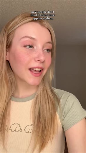 hey so closing means get tf out not stay forever #barista #skit #karen #customerservice #server