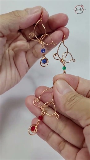 Butterfly - Free tutorial video link above the title #shortsvideo #wireworks