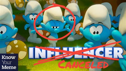 The Influencer Smurf situation is crazy... | Know Your Meme