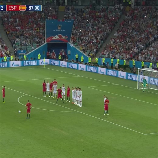 best free kick of the entire cup btw | freekick