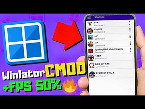 ✅ HOW TO INSTALL AND CONFIGURE Winlator CMOD ON ANDROID - THE BEST VERSION 🔥 - PC EMULATOR