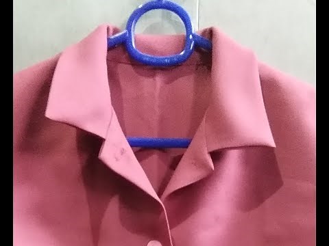 How to Attach a Bias Collar on a Ladies' Blouse (Taglish Tutorial)