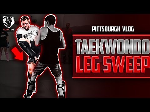 Taekwondo Leg Sweep - Pittsburgh Vlog