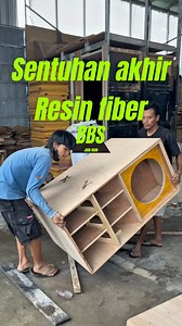 106K views · 1.5K reactions | Proses finishing yang bikin perbedaan besar di tampilan dan daya tahan box speaker | Sudar Manto | Facebook