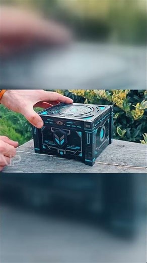 Futuristic Laser Cut Box