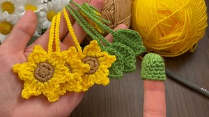 crocheted wonderful keychain gift making #crochet #knitting | My Hobby