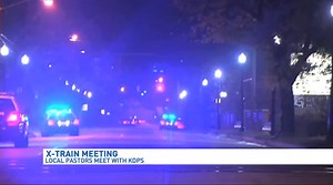 Police, religious leaders meet to discuss stopping 'x-train'