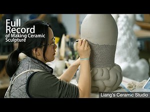 How to make human size ceramic sculpture, series-Shrine, from sketching to handbuilding, part 1