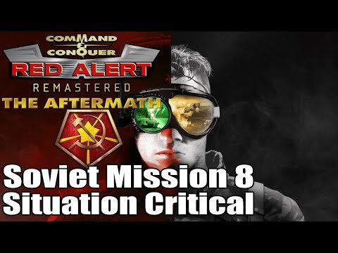 C&C: Red Alert Aftermath Remastered Soviet Mission 8 - Situation Critical (Non-Commentary) (4K)