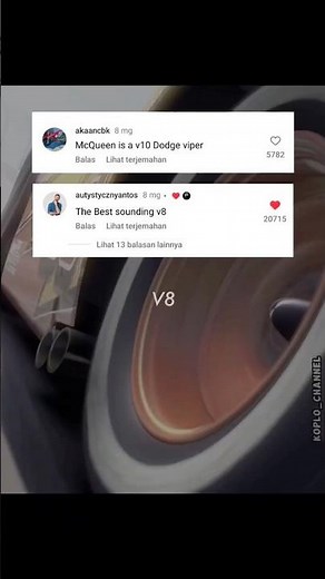 🔊🔊🔊 The Best sounding v8 | McQueen ⚡