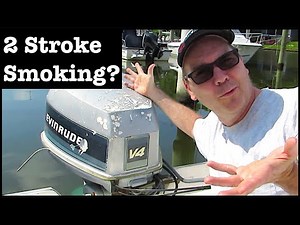 Is a 2 stroke supposed to smoke? I answer the why and how you might stop it.