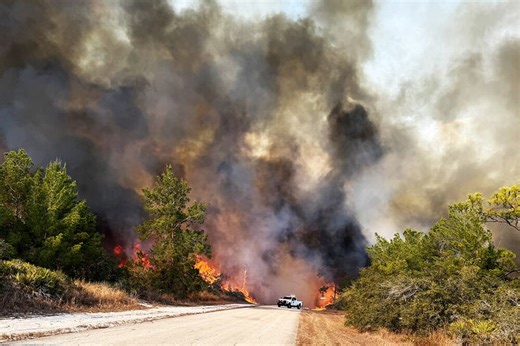 Sarasota County fire officials warn of elevated wildfire risk