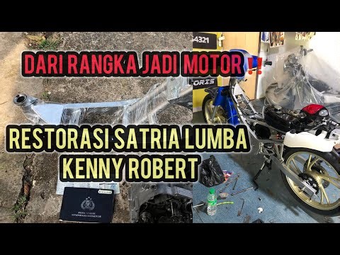 FROM FRAME TO MOTORCYCLE ⁉️RESTORATION OF SATRIA DUMBA KENNY ROBERT EDITION ||