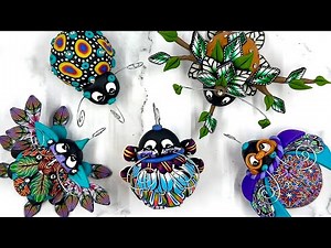 POLYMER CLAY PROJECT TUTORIAL: FANTASTIC FANTASY BUG FUN
