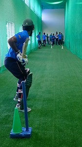 1M views · 13K reactions | Batting on matting wicket in indoor | Bangla Trac Cricket Academy | Facebook
