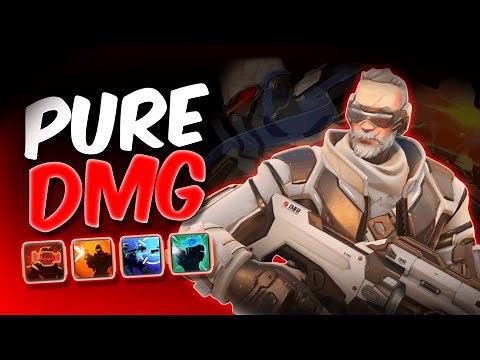 SOLDIER 76 *PURE DAMAGE* BUILD MELTS IN OW2 STADIUM.. (IN-DEPTH BUILD TUTORIAL)