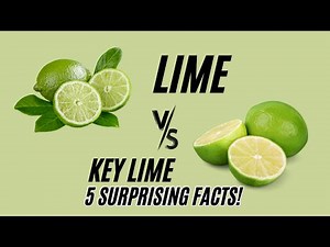 Key Lime vs Lime 5 Shocking Health Benefits You Didn't Know!