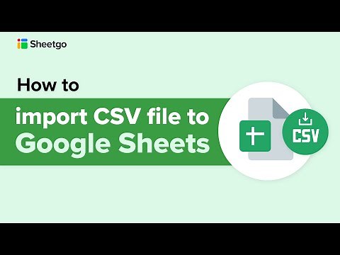Import automatically CSV file to Google Sheets
