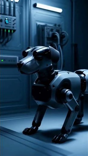 Meet the Smart Robot Dog 🤖 Future of AI Robotics #RobotDog #AI #Robotics #FutureTech #AIDog