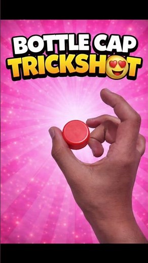 Bottle Cap Trickshot | Easy Throw Tutorial 🎯🔥#shorts #tricks