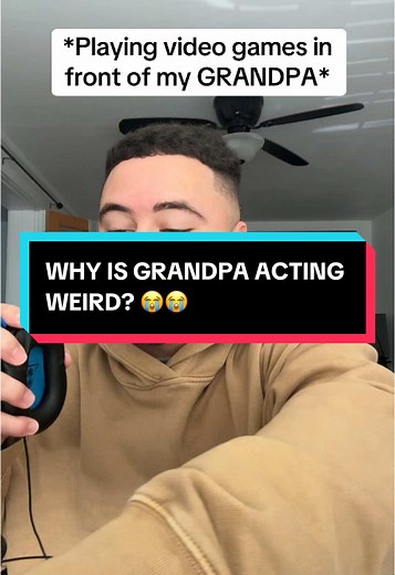 Playing Video Games with Grandpa: A Hilarious Experience