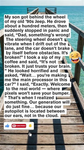 Funny Old Car vs Smart Car Joke #shortjokes #funny #memes #textjokes #funnyjokes #life #jokes