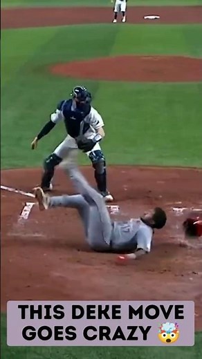 This Deke Move Goes CRAZY in MLB 🤯⚾