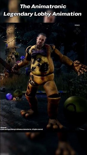 The Animatronic "The Yellow Rabbit" Legendary Cosmetic Lobby Animation