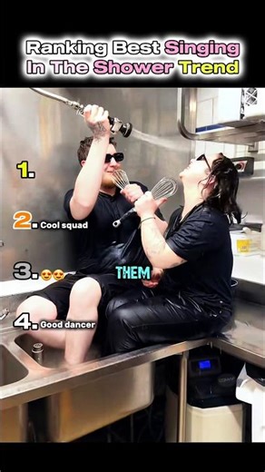 Ranking The Best Singing In The Shower Trend #Trend #ranking