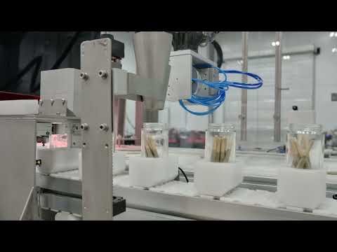 SPYDER Pre-roll Pick & Place Robot for Jar Packaging | LeafyPack Robotics