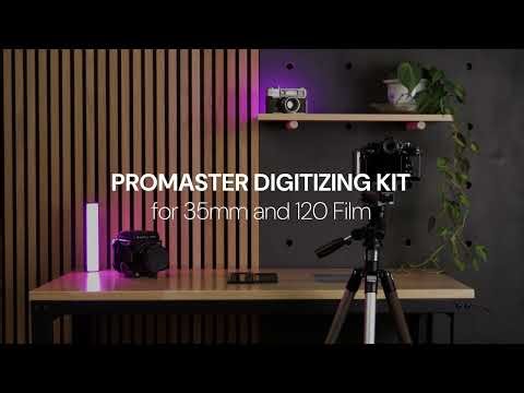 A brand new way to scan your film negatives with the Film Digitizing Kit from ProMaster