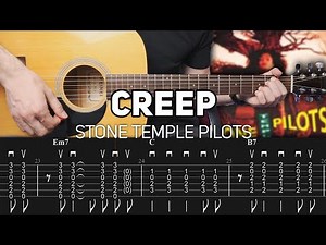 Stone Temple Pilots - Creep (Guitar lesson with TAB)