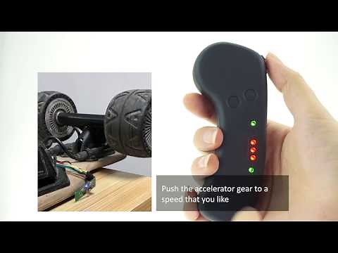 2 4GHZ remote VX1 function tutorial for DIY electric skateboard | Flipsky