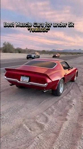 Top 3 Muscle Cars You Can Buy for Under $5K 💥