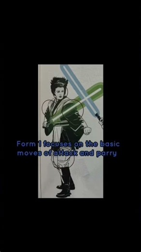 “What are the lightsaber Forms?”;Form 1 #starwars #lightsaber