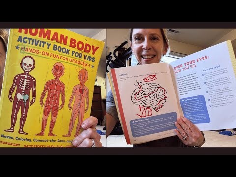 Human Body Activity Book for Kids Review