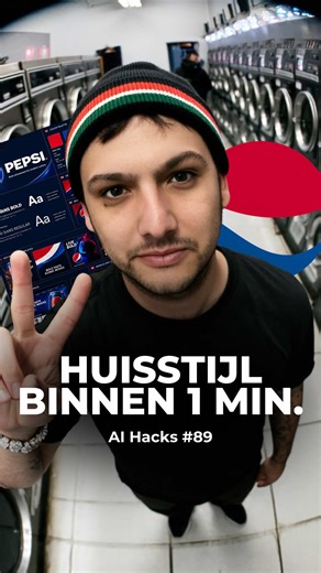 In deze nieuwe video laat ik zien hoe je met behulp van AI van een logo een volledige huisstijl maar. 🥤🤍 Dit is de exacte prompt die ik heb gebruikt in deze video: “Maak een complete brand kit voor een [type bedrijf] genaamd ‘[JOUW MERKNAAM]’. Voeg toe: 1) een logo met de merknaam in [fontstijl]-typografie, 2) een kleurenpalet met 4-5 kleurstalen inclusief hex-codes, RGB-waarden en CMYK-waarden, 3) voorbeelden van primaire en secundaire typografie, 4) een visitekaartontwerp voor zowel de voork